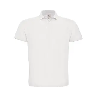 B&C, Piqué Polo Shirt Id.001 PUI10, Größe, 2XL;Farbe, White