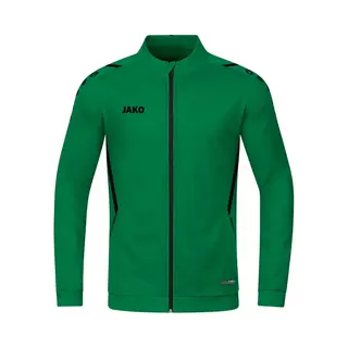 Jako Kinder Polyesterjacke Challenge, Sportgrün/Schwarz, 116