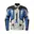 Zwart/wit/blauw