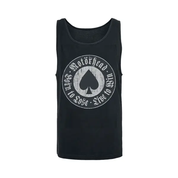 Motörhead Tanktop - Born To Lose - S Tot 5XL - Voor Mannen - Zwart thumbnail