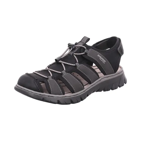 Rieker Herren Low-Top Sneaker 26770, Männer Halbschuhe, Freizeitschuhe, Turnschuhe, Laufschuhe, straßenschuhe, Strassenschuhe, schwarz (00), 42 Eu / thumbnail