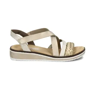 Rieker Women's Sandal - Gold | V3663-90