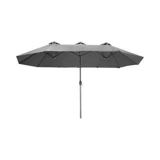 TecTake 404256 terras parasol Grijs