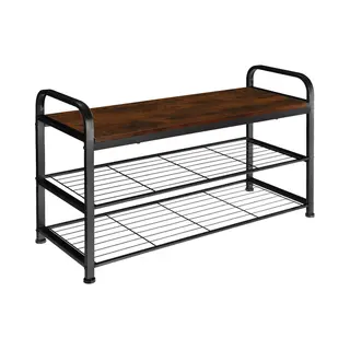 TecTake 404285 shoe organizer Wood