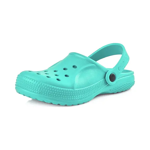 Ladeheid Clogs Kinder Schuhe Für Mädchen Und Jungen Leichte Gartenclogs Gartenschuhe Kinder KL055 (Minze, 32 Eu) thumbnail