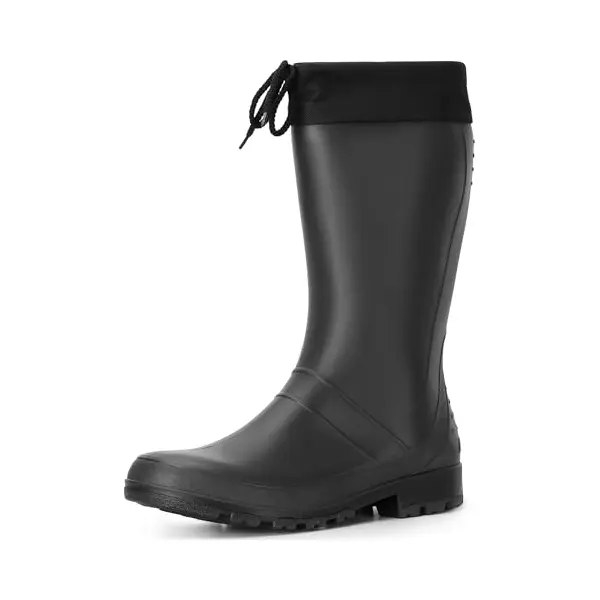 Ladeheid Damen Und Herren Pvc Gummistiefel La-958 (schwarz, 46 Eu) thumbnail