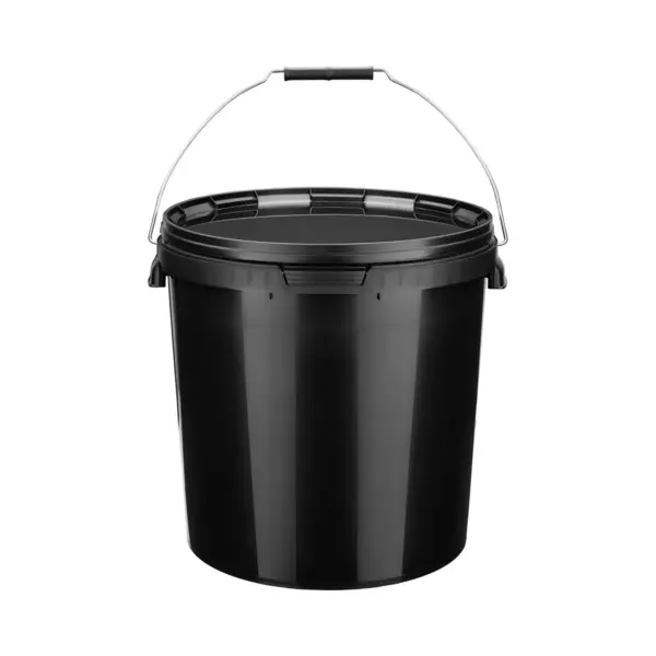 Garronda Eimer Mit Deckel 20 L Für Die Lagerung Von Lebensmittel- Und Chemischen Produkten 1 Stück Schwarz Gd-0104 thumbnail