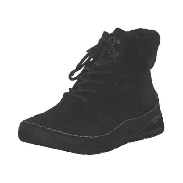 Rieker 44555 Veterlaarzen Voor Dames, Zwart., 39 Eu thumbnail