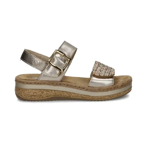 Rieker Sandaal V0951-90 Zilver Platinum thumbnail