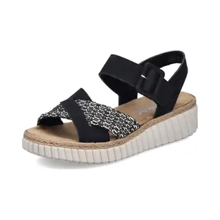Rieker Flache Sandalen Sandaletten 69269-00