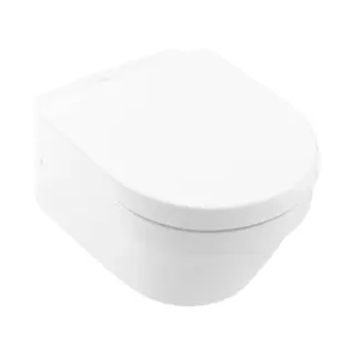 Villeroy & Boch V&B Combi-Pack Wand-Tiefspül-Wc Architectura M Sitz, Wandhängend, Abgang Waagerecht, Weiß