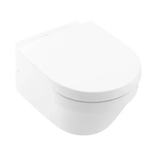 Villeroy & Boch V&B Combi-Pack Wand-Tiefspül-Wc Architectura M Sitz, Wandhängend, Abgang Waagerecht, Weiß thumbnail
