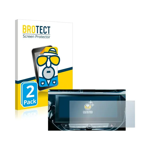 Brotect - Screenprotector Voor Opel Corsa-e 2020 Infotainment System 10" - Folie Beschermfolie Matte 2 Stuks thumbnail