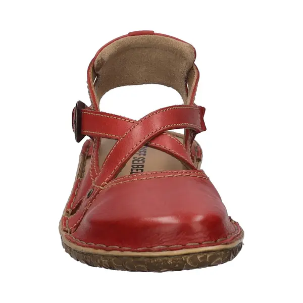 Josef Seibel Damen Sandaletten Rosalie 13, Frauen Sandalen, Weite G (Normal), Freizeitschuhe, offene Schuhe, Strandschuhe, Rubin, 39 Eu thumbnail