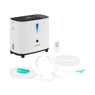 Uniprodo Zuurstofconcentrator - 1 Tot 6 L/min - Zuurstofconcentratie Tot 90, Luchtreiniger, Zwart, Wit