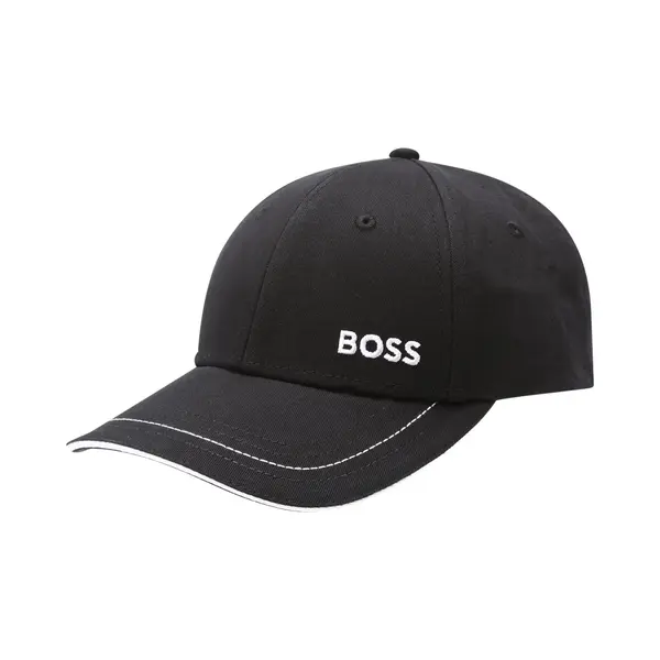 Boss For Man. 50492716 Cap Detail Black (Osfa), Casual, Cotton thumbnail