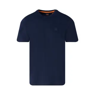 Boss For Man. 50508584 Tales Navy T-shirt (Xxl), Casual, Cotton, Short Sleeve