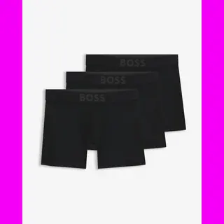 Hugo Boss Active Boxer Briefs (3-pack) - Heren Boxers Extra Lang - Zwart