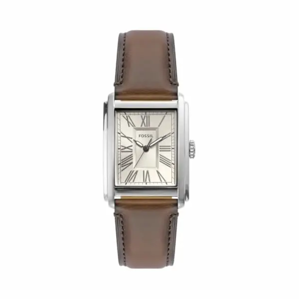 Fossil Carraway FS6012 Heren Horloge 30 Mm - Bruin thumbnail