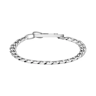 Diesel Steel - Heren Armband - Zilver