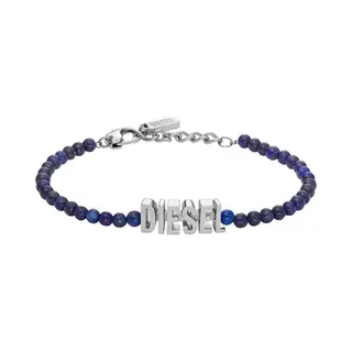 Diesel Armband Schmuck Geschenk Edelstahl Armschmuck Armkette Font, Mit Achat