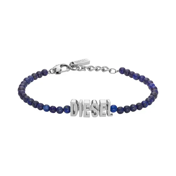 Diesel Armband Schmuck Geschenk Edelstahl Armschmuck Armkette Font, Mit Achat thumbnail