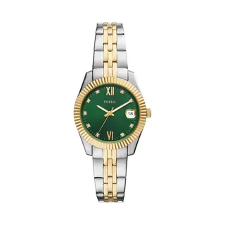 Fossil ES5388 Scarlette Mini Two Tone Bracelet Watch - W10385