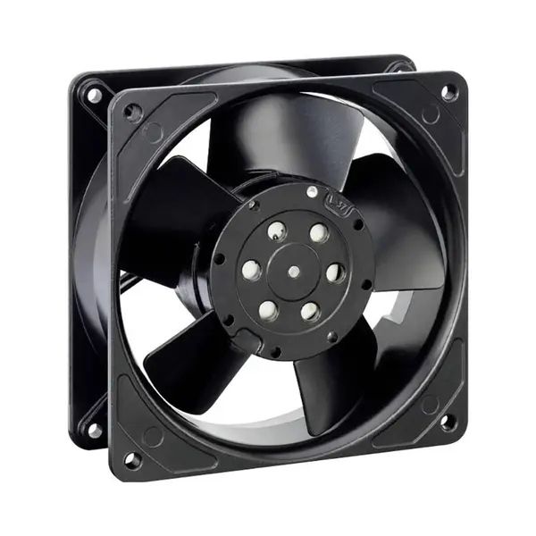 Papst Ebm 4656 Zw Axiallüfter 230 V/Ac 152 M³/h (L X B X H) 119 X 119 X 38 Mm (119 mm, 1 x), Pc Lüfter, Schwarz thumbnail