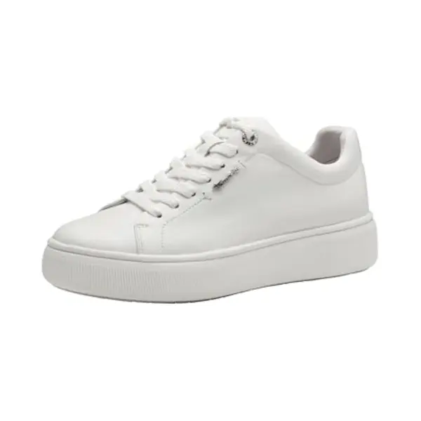 Tamaris Leather Sneaker Unisex White thumbnail