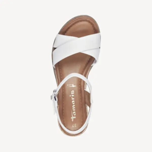 Tamaris Hielensandalen Unisex Wit thumbnail