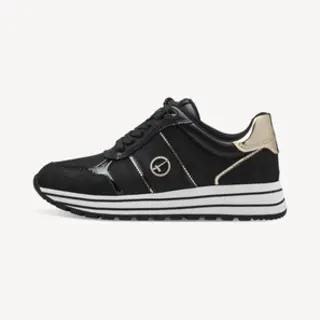 Tamaris Sneakers Laag Goud / Antraciet / Zwart