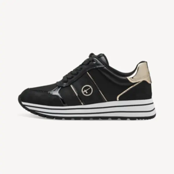 Tamaris Sneakers Laag Goud / Antraciet / Zwart thumbnail