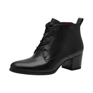 Tamaris Leder Bootie Unisex Schwarz