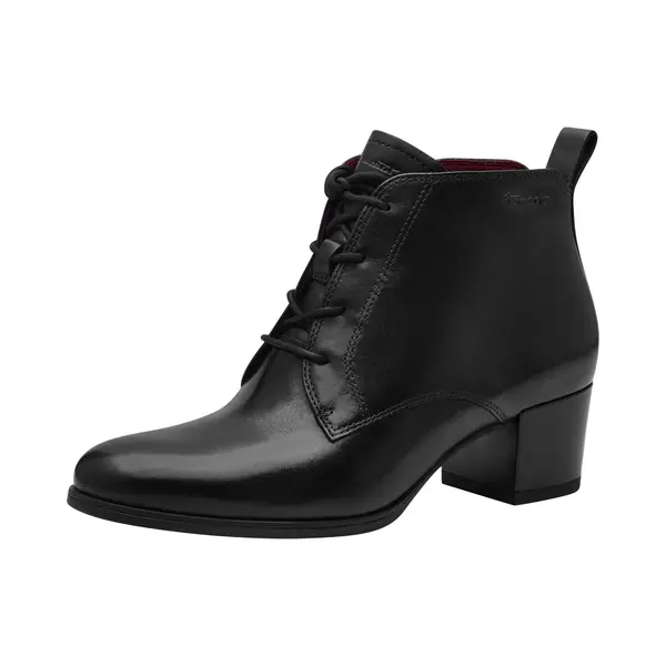 Tamaris Leder Bootie Unisex Schwarz thumbnail