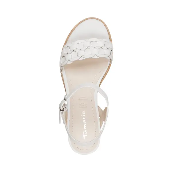 Tamaris Sandalette Weiß Gr. 39 thumbnail