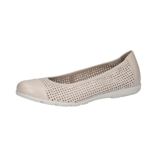 Caprice Caprice Dames 9-22151-42 Ballerina's Voor Dames, Perlato-crème thumbnail