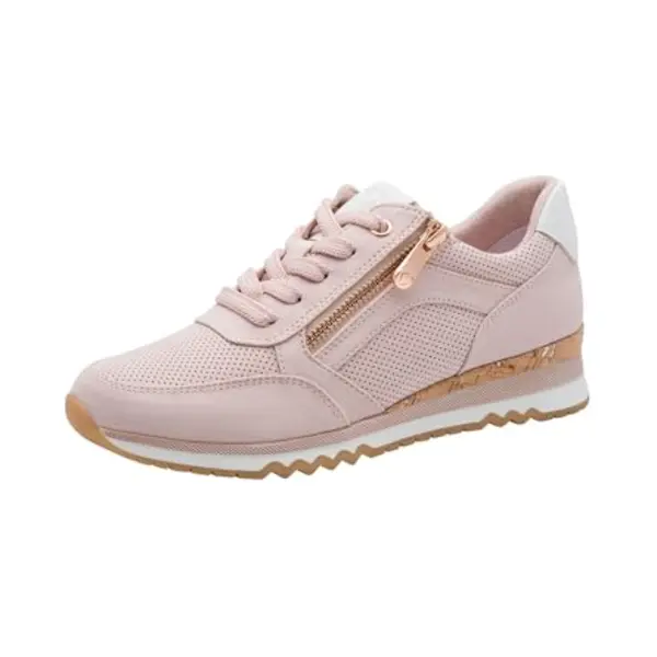 Marco Tozzi Damen Sneaker Weiches Feel Me Wechselfußbett Weiches Innenfutter Vegan Modern, Rosa (Rose Comb), 40 Eu thumbnail