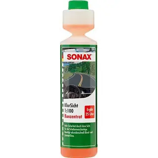 Sonax Clear View 1, 100 Concentrate (250 Ml) - Greater Safety Through Clear Vision. For The Windscreen Washer. Cleans In Seconds. | Item-No.