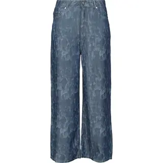 Red By Emp Street Crafted Design Collection - Wide Leg Pants Stoffhose Blau In W30L32