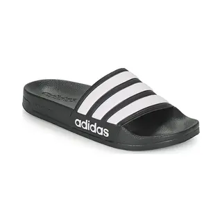Adidas Adilette Shower Badesandalen Mattschwarz/weiß - 44(2/3)