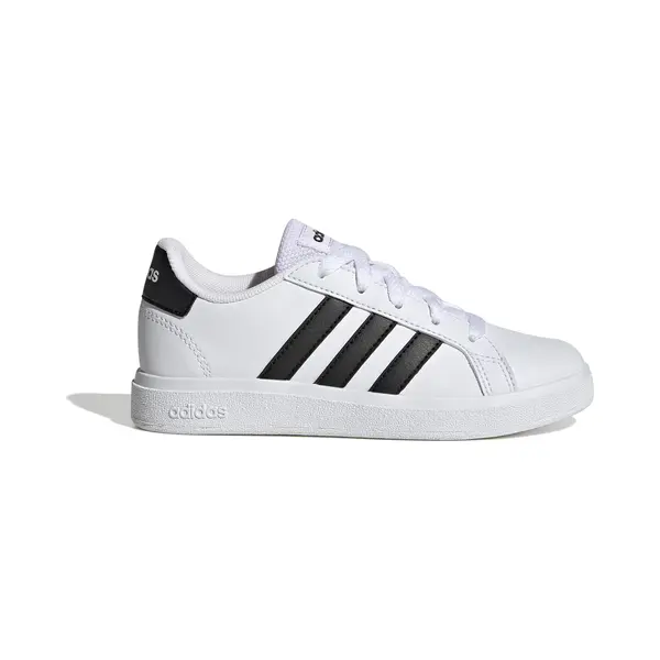 Adidas, Jongens, Sneakers, Grand Court 2.0 K, Ftwwht/Cblac Ftwwht/Cblack/Cblack 5.5, Wit, (38 2/3) thumbnail