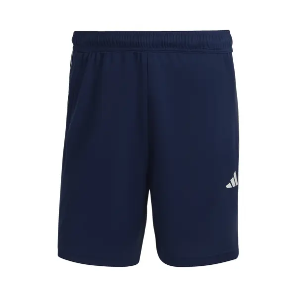 Adidas Herren Train Essentials Piqué 3-Stripes Training Shorts, Dark Blue/White, S thumbnail