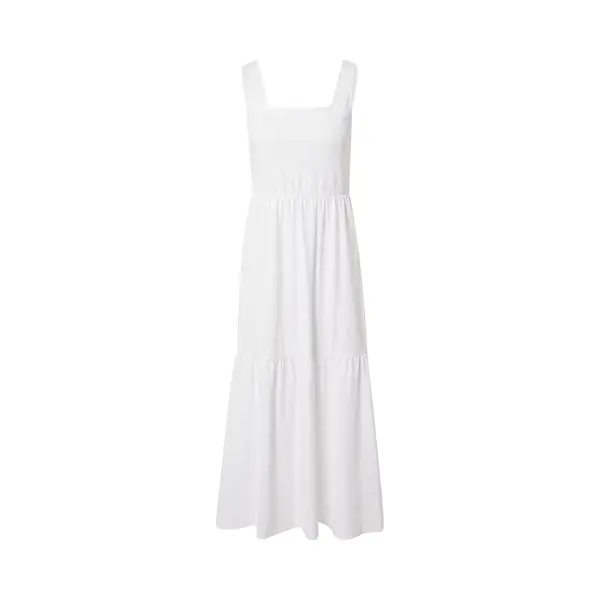 Urban Classics Damen Ladies 7/8 Length Valance Summer Dress Kleid, Weiß, L Eu thumbnail