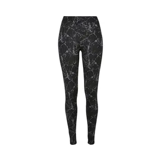 Urban Classics Ladies Soft Aop Leggings Black