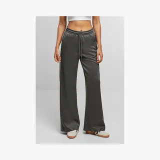 Urban Classics Damen Trainingshose Ladies Wide Leg Track Pants, Lässige Damen Sporthose Mit Weitem Bein, High Waist, Größen Xs - 5XL