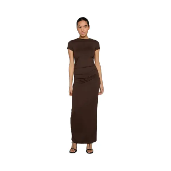 Long Jersey Dress For Women Urban Classics Stretch thumbnail