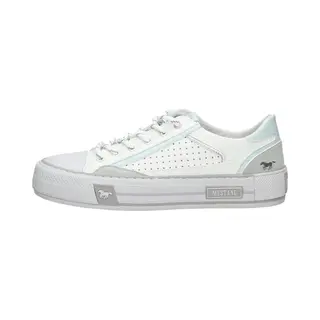 Mustang Veterschoenen Laag Veterschoenen Laag - Wit - Maat 39