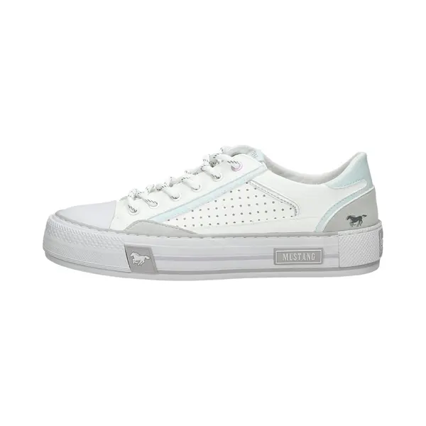 Mustang Veterschoenen Laag Veterschoenen Laag - Wit - Maat 39 thumbnail
