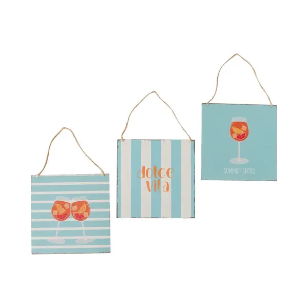 Boltze Home Wandbord Summer Spritz 20cm. thumbnail