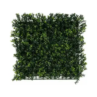 Floordirekt Plantenwand - Boxwood - Kunstplant - Kunsthaag - Decoratie - 50 X 50 Cm